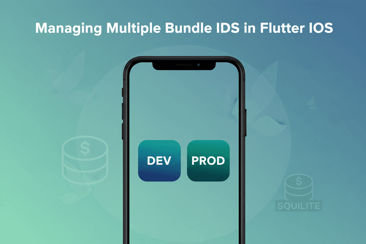 Flutter iOS 真机上同时安装不同环境的同一应用