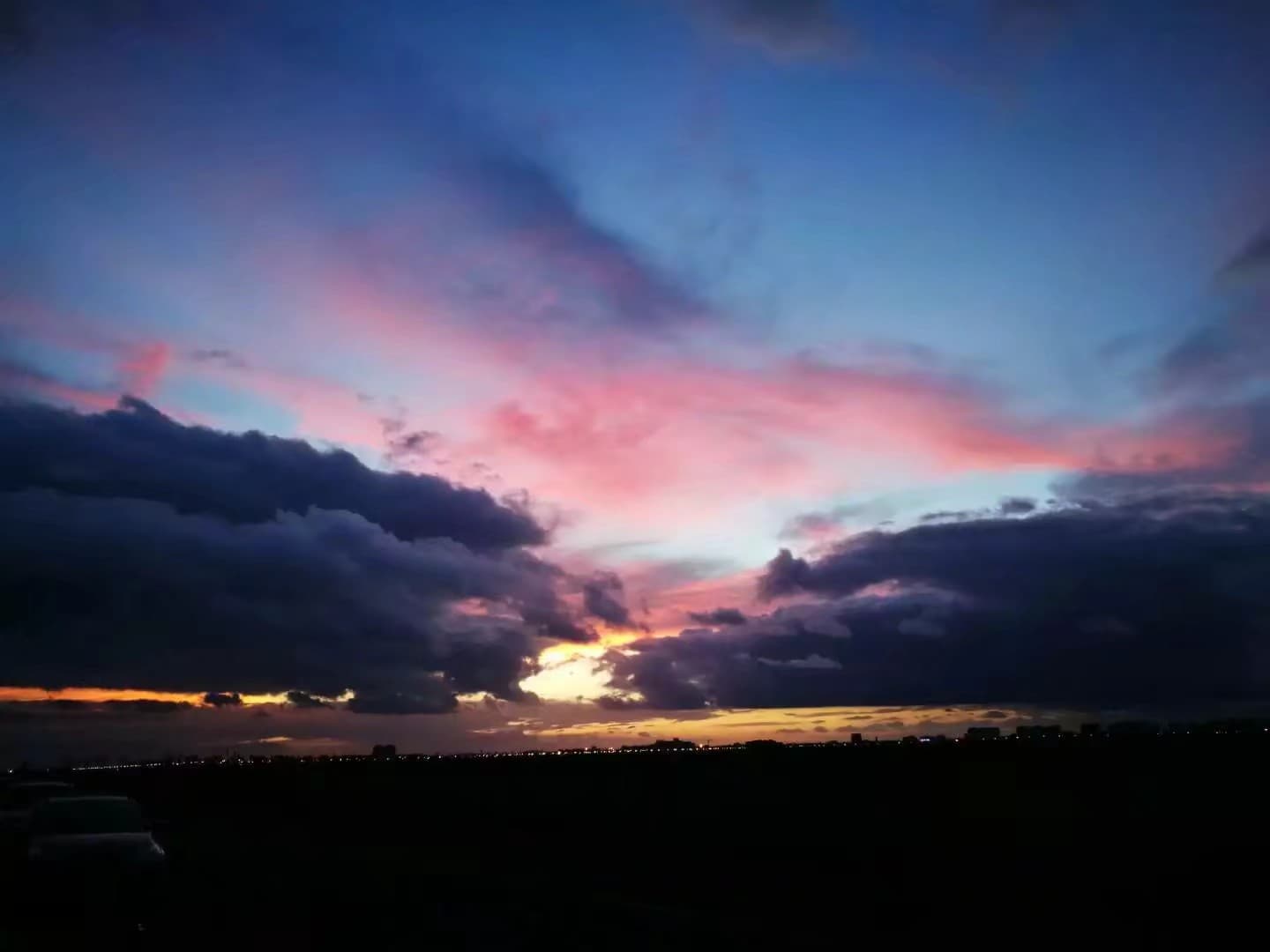 东海夕阳